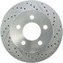 227.67045L by CENTRIC - Select Sport Drilled & Slotted Rotor, Left