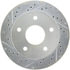 Centric 227.67048R Disc Brake Rotor Select Sport Drilled & Slotted Rotor, Right