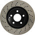 228.35038 by CENTRIC - C-Tek Standard Drilled Brake Rotor