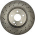 228.35049 by CENTRIC - C-Tek Standard Drilled Brake Rotor