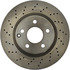 228.35064 by CENTRIC - C-Tek Standard Drilled Brake Rotor