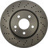 228.35062 by CENTRIC - C-Tek Standard Drilled Brake Rotor