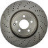 228.35066 by CENTRIC - C-Tek Standard Drilled Brake Rotor