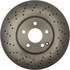 228.35069 by CENTRIC - C-Tek Standard Drilled Brake Rotor