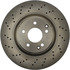 228.35086 by CENTRIC - C-Tek Standard Drilled Brake Rotor