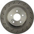 228.35077 by CENTRIC - C-Tek Standard Drilled Brake Rotor