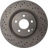 228.35095 by CENTRIC - C-Tek Standard Drilled Brake Rotor