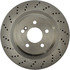 228.35096 by CENTRIC - C-Tek Standard Drilled Brake Rotor