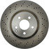 228.35099 by CENTRIC - C-Tek Standard Drilled Brake Rotor
