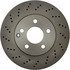 228.35109 by CENTRIC - C-Tek Standard Drilled Brake Rotor