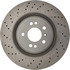 228.35126 by CENTRIC - C-Tek Standard Drilled Brake Rotor