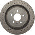 228.35127 by CENTRIC - C-Tek Standard Drilled Brake Rotor