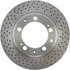 228.37029 by CENTRIC - C-Tek Standard Drilled Brake Rotor