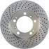 228.37034 by CENTRIC - C-Tek Standard Drilled Brake Rotor