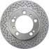 228.37036 by CENTRIC - C-Tek Standard Drilled Brake Rotor