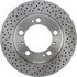 Centric 228.37041 Disc Brake Rotor C-Tek Standard Drilled Brake Rotor