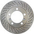 228.37045 by CENTRIC - C-Tek Standard Drilled Brake Rotor