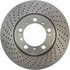 228.37086 by CENTRIC - C-Tek Standard Drilled Brake Rotor