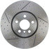 226.34186 by CENTRIC - C-Tek Standard Slotted Brake Rotor