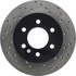 128.67038L by CENTRIC - Cross Drilled Rotor