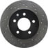 Centric 128.67039CL Disc Brake Rotor Sportstop Cryo Sport Drilled Rotor, Left