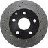 128.67042L by CENTRIC - Cross Drilled Rotor