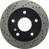 128.67050R by CENTRIC - Cross Drilled Rotor