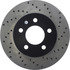 128.67052L by CENTRIC - Cross Drilled Rotor