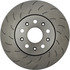 226.62162 by CENTRIC - C-Tek Standard Slotted Brake Rotor