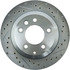 227.33078L by CENTRIC - Select Sport Drilled & Slotted Rotor, Left