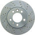 227.33080L by CENTRIC - Select Sport Drilled & Slotted Rotor, Left