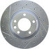 227.33091R by CENTRIC - Select Sport Drilled & Slotted Rotor, Right