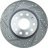 227.33099R by CENTRIC - Select Sport Drilled & Slotted Rotor, Right