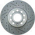 227.33110L by CENTRIC - Select Sport Drilled & Slotted Rotor, Left