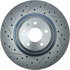 227.33138R by CENTRIC - Select Sport Drilled & Slotted Rotor, Right