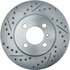 227.34018R by CENTRIC - Select Sport Drilled & Slotted Rotor, Right