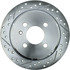 227.34019R by CENTRIC - Select Sport Drilled & Slotted Rotor, Right