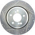 227.34054R by CENTRIC - Select Sport Drilled & Slotted Rotor, Right