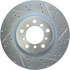 227.34058L by CENTRIC - Select Sport Drilled & Slotted Rotor, Left