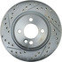 227.34067R by CENTRIC - Select Sport Drilled & Slotted Rotor, Right