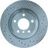 227.34080L by CENTRIC - Select Sport Drilled & Slotted Rotor, Left