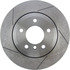 227.34109 by CENTRIC - C-Tek Standard Drilled and Slotted Brake Rotor