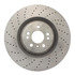 227.35136 by CENTRIC - C-Tek Standard Drilled and Slotted Brake Rotor