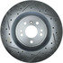 227.35138R by CENTRIC - Select Sport Drilled & Slotted Rotor, Right