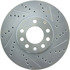 227.38012L by CENTRIC - Select Sport Drilled & Slotted Rotor, Left