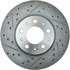 227.39019R by CENTRIC - Select Sport Drilled & Slotted Rotor, Right