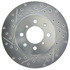 227.40021R by CENTRIC - Select Sport Drilled & Slotted Rotor, Right