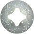 227.40022R by CENTRIC - Select Sport Drilled & Slotted Rotor, Right