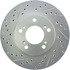 227.40026R by CENTRIC - Select Sport Drilled & Slotted Rotor, Right