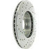 227.40036L by CENTRIC - Select Sport Drilled & Slotted Rotor, Left